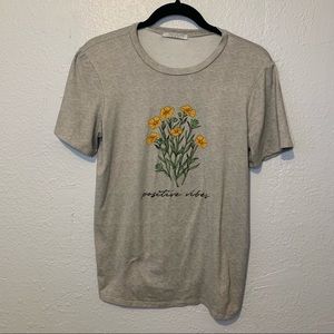 Polagram Graphic Tshirt "Positive Vibes"